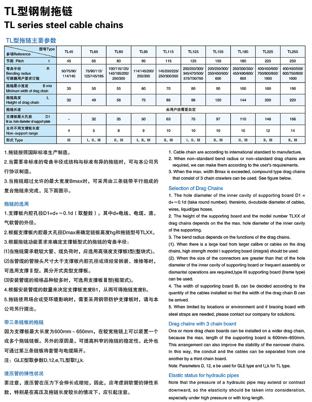 TL45型鋼制拖鏈-1