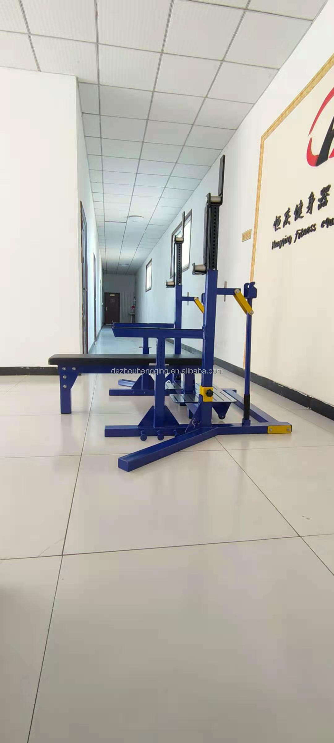 Professional Strength Training Fitness Competition Bench  Power Lifting Weight  Bench Combo Rack Home Gym Equipment