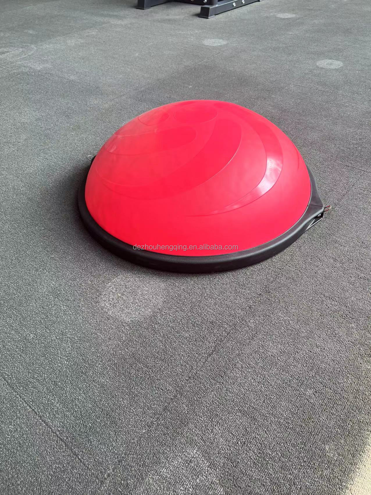 Pvc Balance Board with Resistance Bands for Yoja Pilates Training Half Balance Ball