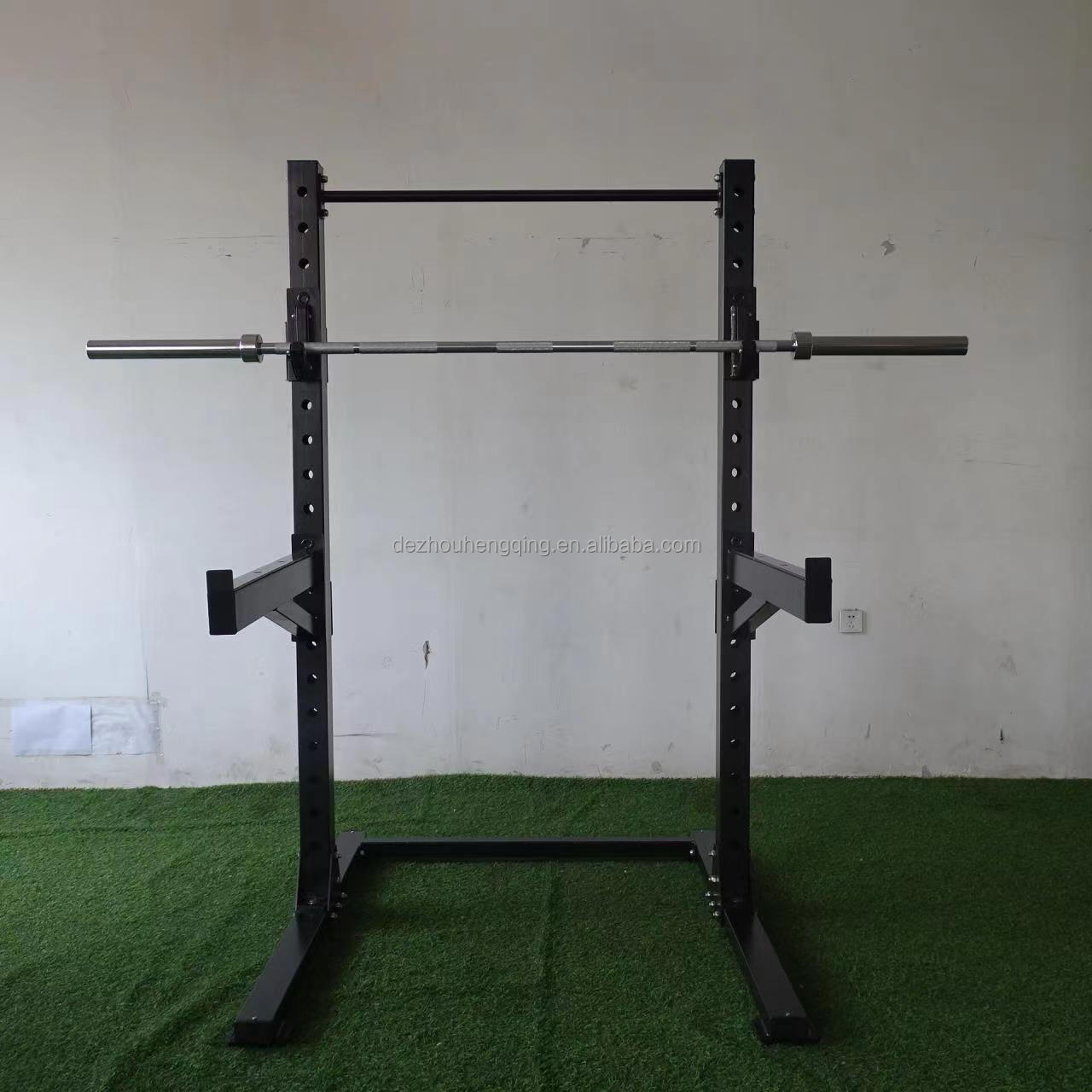 Home Fitness Equipment Gym Equipment Commercial  Free Weight Strength Power Half Squat Power Rack
