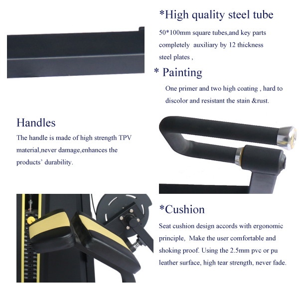 Durable  Function Gym Equipment  Adjustable Bench Combed Abdominal Bench