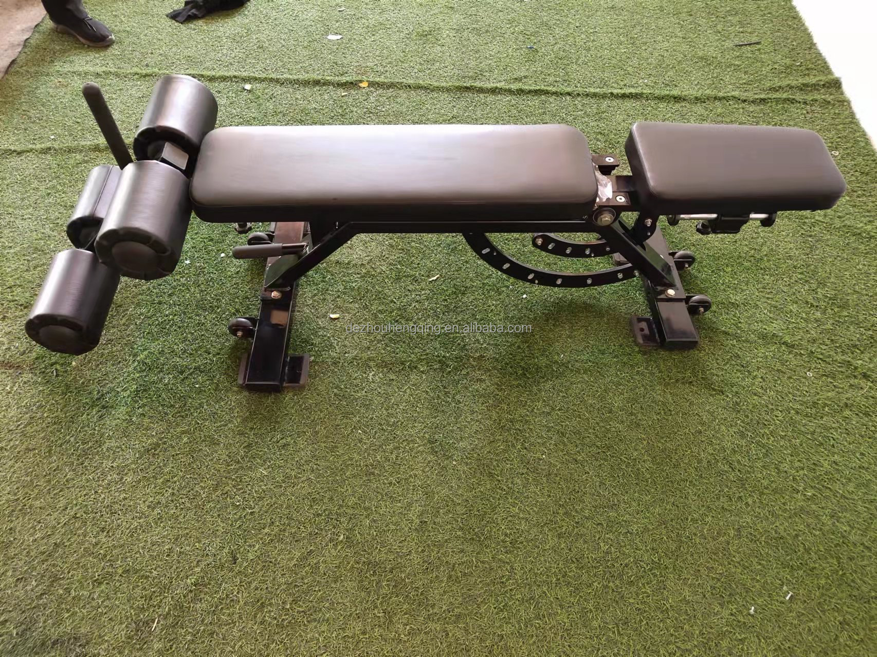Commercial PRO with Incline and Decline Flat Exercise Adjustable Foldable dumbbell Weight Bench