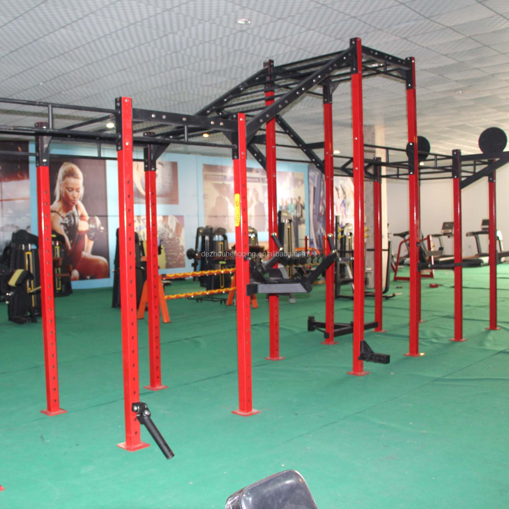 Multi Functional Gym Fitness Wall Mounted Single Free Standing Rigs CF Racks Equipment