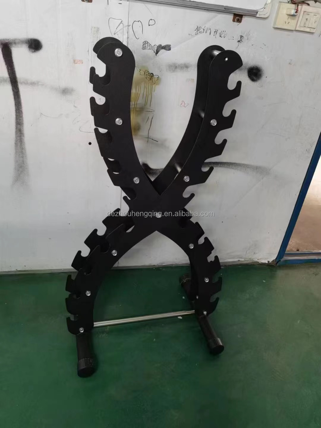 Competitive Price Vertical 10 Rack Dumbbell Weights X Dumbbell Rack