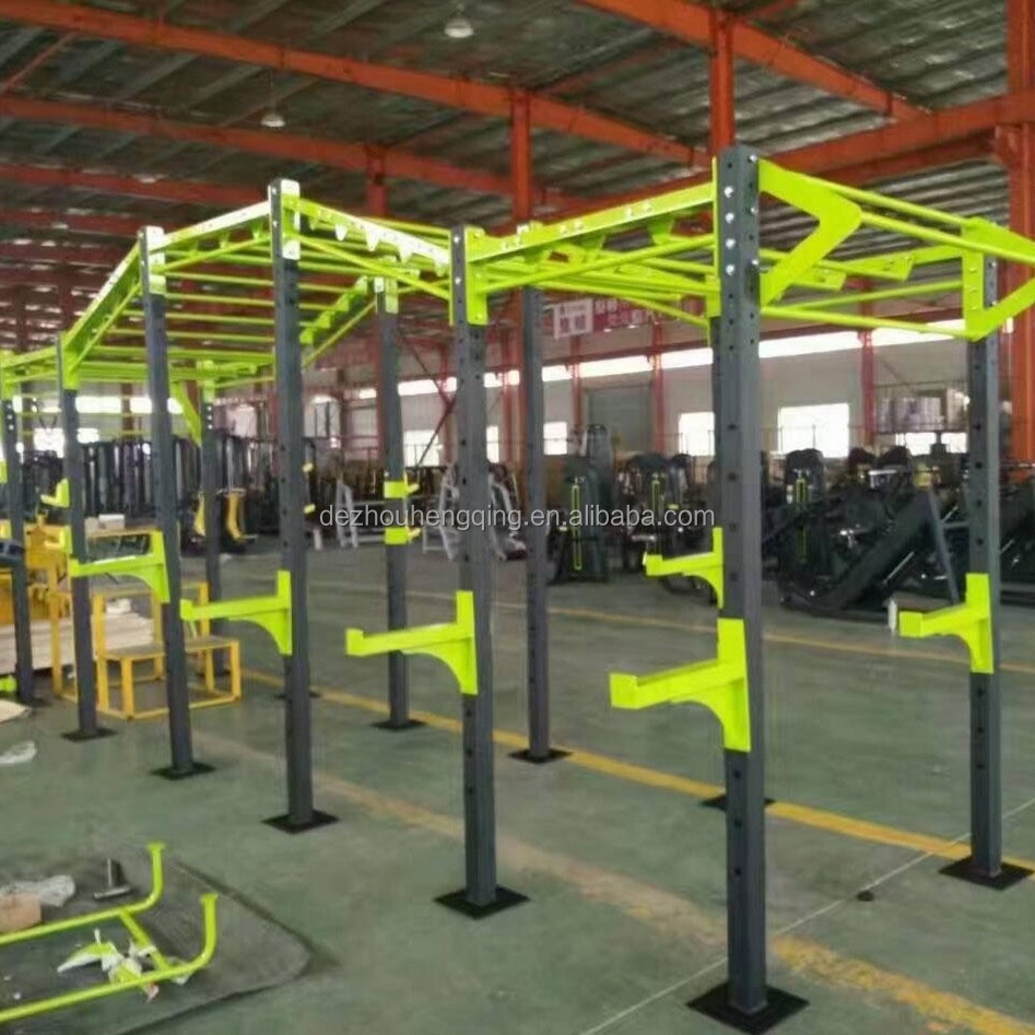 Commercial Bodybuilding Gym Power Exercise System equipment Multi-Functional fitness rig freestanding