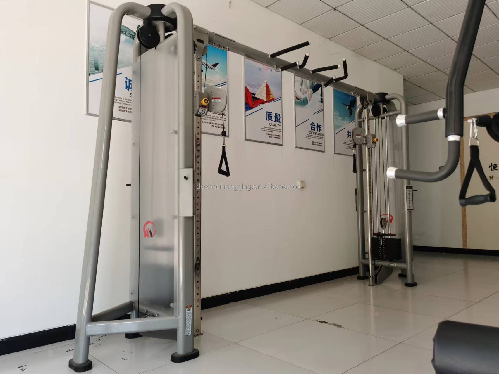 Source Factory Commercial Gym Fitness Multi Station On Sale Cable Crossover Sport Workout Equipment