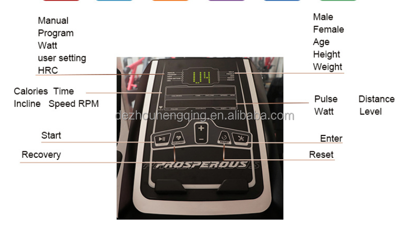 Wholesales Home Gym Body Fit Electric Recumbent Bike Cycling Fitness Machines Sports Equipment