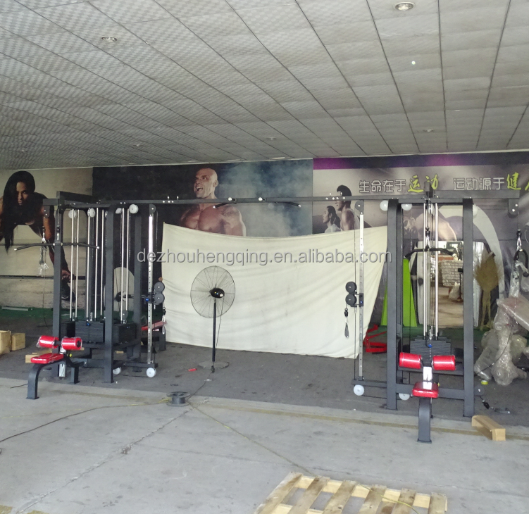 Multi Functional Home Gym Equipment for Strength Training HQ-1100 5 Station Cable Crossover Machines
