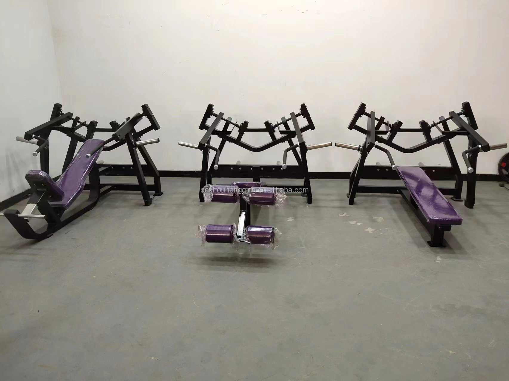 Dezhou Factory Plate Load Home Gym Fitness Machines Incline Bench Press Exercise Equipment